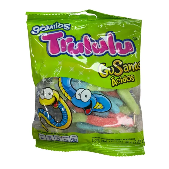 TRULULU GUSANITOS X 80 GR